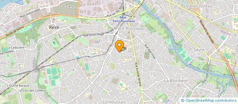 localisation de l'entreprise MONSIEUR GUILLAUME FAUVEL  REZE