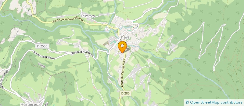 localisation de l'entreprise MONSIEUR GUILLAUME FAVARIO  THEYS