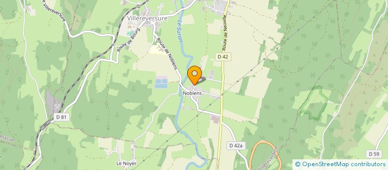 localisation de l'entreprise MONSIEUR GUILLAUME FAVIER  VILLEREVERSURE