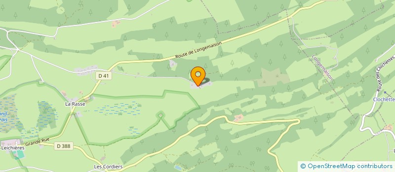 localisation de l'entreprise MONSIEUR GUILLAUME FEILLET  SAINT-CLAUDE