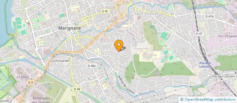localisation de l'entreprise MONSIEUR GUILLAUME FENOLL  MARIGNANE