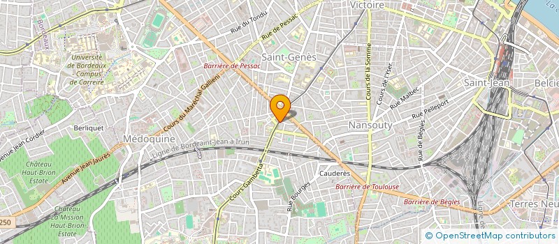 localisation de l'entreprise MONSIEUR GUILLAUME FENOUL  TALENCE