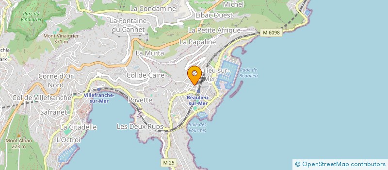 localisation de l'entreprise MONSIEUR GUILLAUME FEREYRE GUERRA  BEAULIEU-SUR-MER