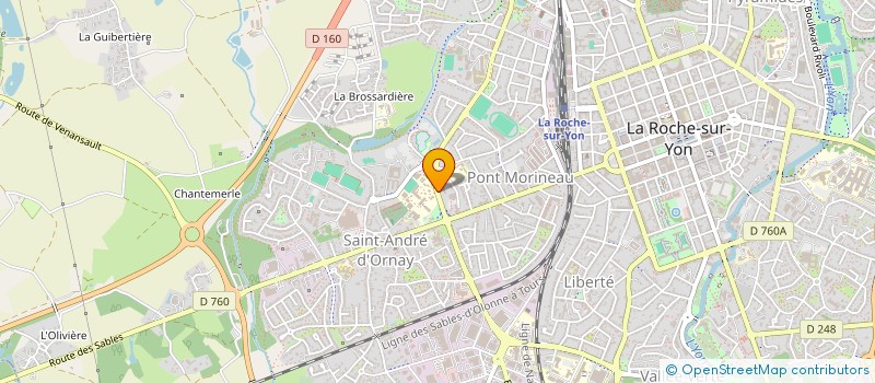 localisation de l'entreprise MONSIEUR GUILLAUME FERRAND à LA ROCHE-SUR-YON