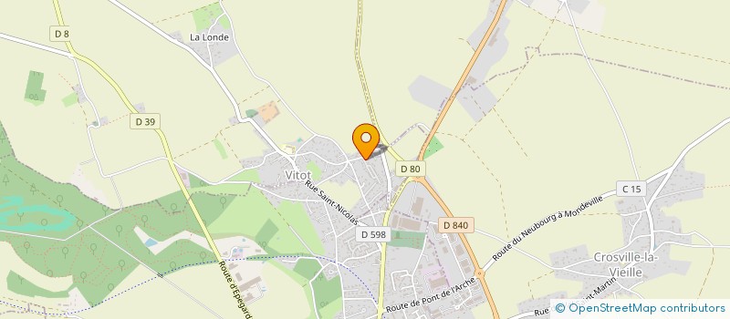 localisation de l'entreprise MONSIEUR GUILLAUME FERRAND à VITOT