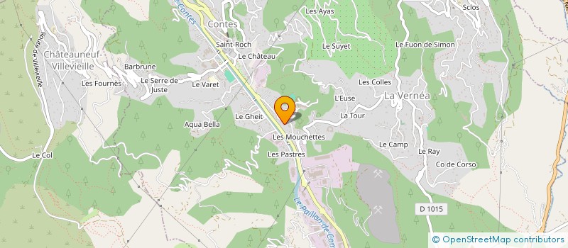 localisation de l'entreprise MONSIEUR GUILLAUME FERRARI  CHATEAUNEUF-VILLEVIEILLE