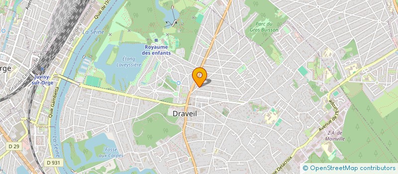 localisation de l'entreprise MONSIEUR GUILLAUME FERRE à DRAVEIL