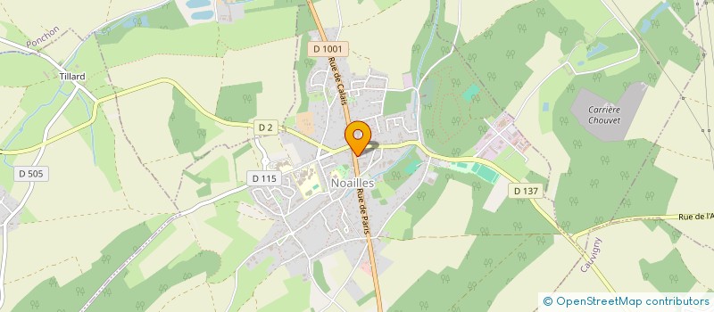 localisation de l'entreprise MONSIEUR GUILLAUME FERREIRA  NOAILLES