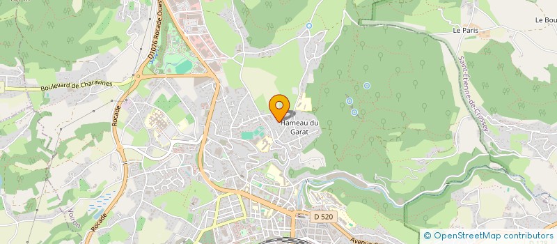 localisation de l'entreprise MONSIEUR GUILLAUME FERRI  VOIRON