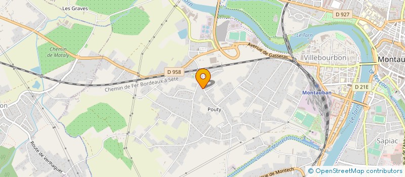 localisation de l'entreprise MONSIEUR GUILLAUME FERY  MONTAUBAN