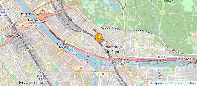 localisation de l'entreprise MONSIEUR GUILLAUME FESQ  CHARENTON-LE-PONT