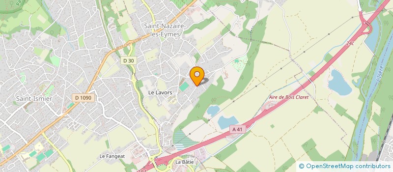 localisation de l'entreprise MONSIEUR GUILLAUME FEUTRY  SAINT-NAZAIRE-LES-EYMES