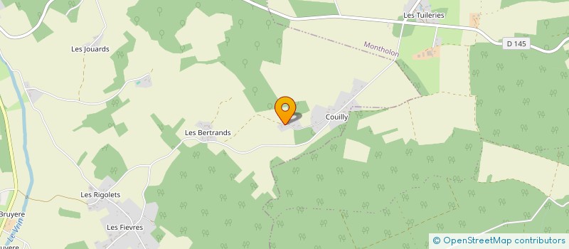 localisation de l'entreprise MONSIEUR GUILLAUME FEVRE  LA FERTE-LOUPIERE