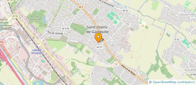 localisation de l'entreprise MONSIEUR GUILLAUME FILLON à SAINT-ORENS-DE-GAMEVILLE