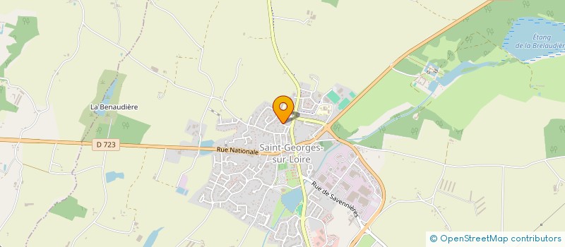 localisation de l'entreprise MONSIEUR GUILLAUME FLAMA  SAINT-GEORGES-SUR-LOIRE