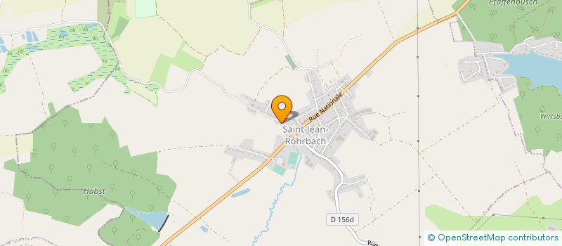 localisation de l'entreprise MONSIEUR GUILLAUME FLAMMANN  SAINT-JEAN-ROHRBACH