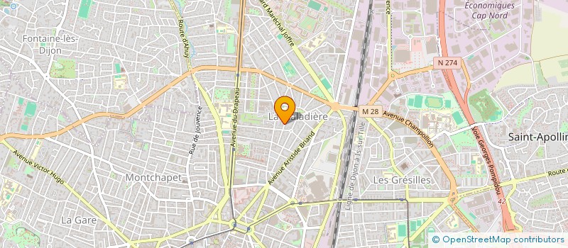 localisation de l'entreprise MONSIEUR GUILLAUME FLEISCH  DIJON