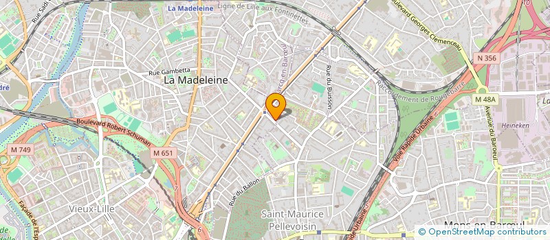 localisation de l'entreprise MONSIEUR GUILLAUME FLIPO à LA MADELEINE