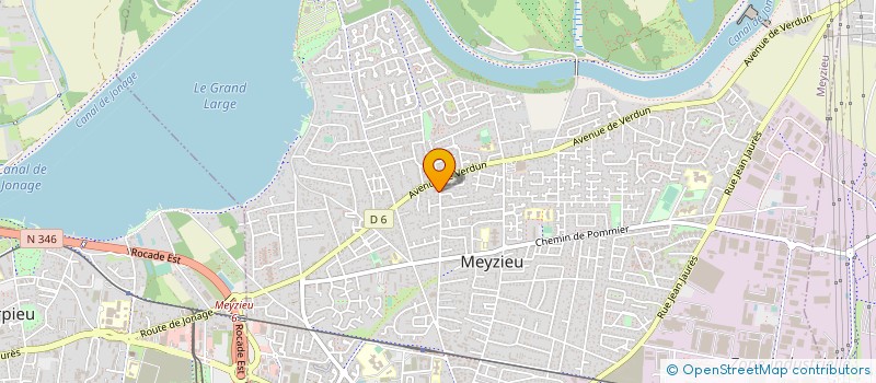 localisation de l'entreprise MONSIEUR GUILLAUME FLOQUET  MEYZIEU