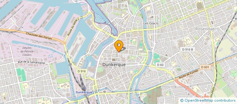 localisation de l'entreprise MONSIEUR GUILLAUME FOCKEU à DUNKERQUE
