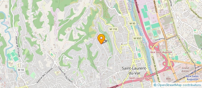 localisation de l'entreprise MONSIEUR GUILLAUME FOLLET à SAINT-LAURENT-DU-VAR