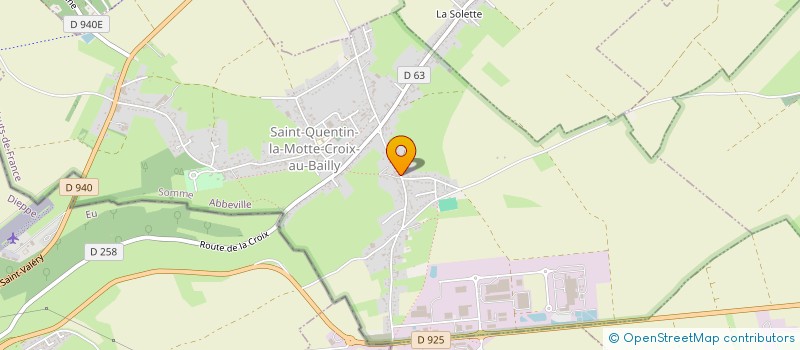 localisation de l'entreprise MONSIEUR GUILLAUME FOLLIN  SAINT-QUENTIN-LA-MOTTE-CROIX-AU-BAILLY