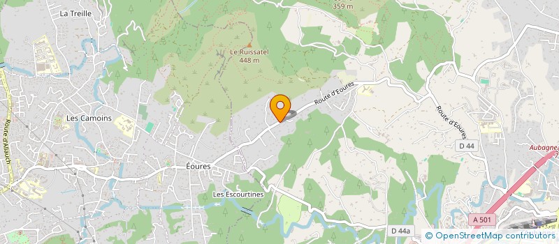 localisation de l'entreprise MONSIEUR GUILLAUME FONTAINE à AUBAGNE