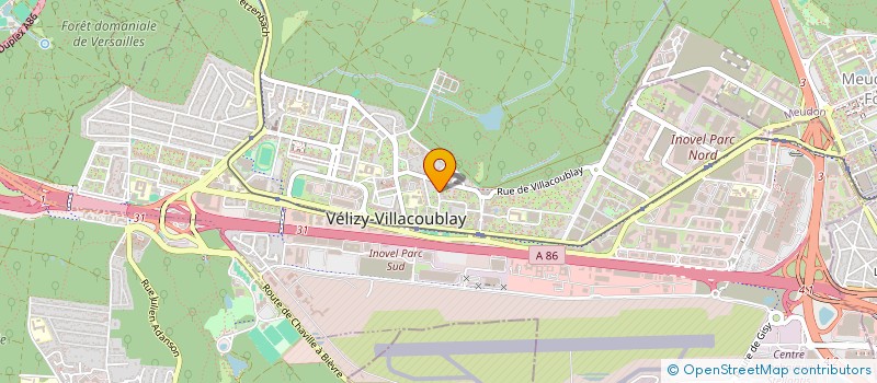 localisation de l'entreprise MONSIEUR GUILLAUME FONTAINE  VELIZY-VILLACOUBLAY