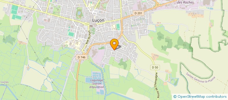 localisation de l'entreprise MONSIEUR GUILLAUME FONTENEAU  LUCON