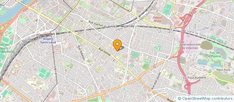 localisation de l'entreprise MONSIEUR GUILLAUME FORESTIER à ANGERS