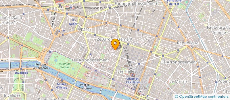 localisation de l'entreprise MONSIEUR GUILLAUME FORGUES  PARIS