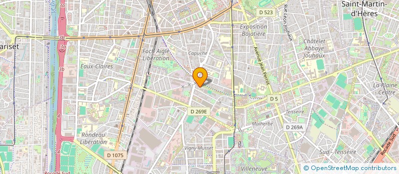 localisation de l'entreprise MONSIEUR GUILLAUME FORMATI  GRENOBLE