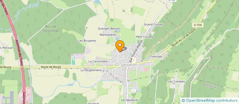 localisation de l'entreprise MONSIEUR GUILLAUME FORT  JASSERON