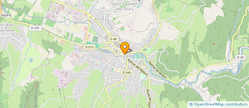 localisation de l'entreprise MONSIEUR GUILLAUME FORT  SAINT-CERE