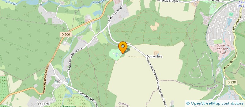 localisation de l'entreprise MONSIEUR GUILLAUME FORTIN  CHEVREUSE