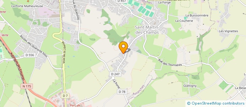 localisation de l'entreprise MONSIEUR GUILLAUME FOUCAUT  AVRANCHES