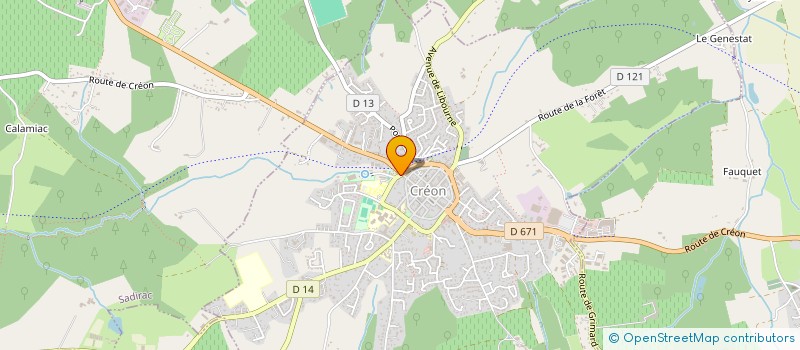 localisation de l'entreprise MONSIEUR GUILLAUME FOUCHE  TALENCE