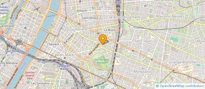 localisation de l'entreprise MONSIEUR GUILLAUME FOUCHER  LYON