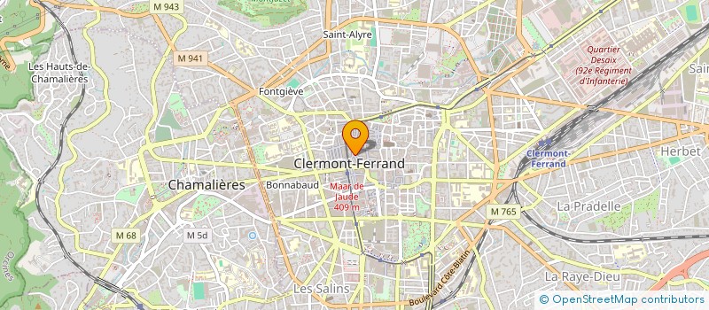 localisation de l'entreprise MONSIEUR GUILLAUME FOUCHET  CLERMONT FERRAND