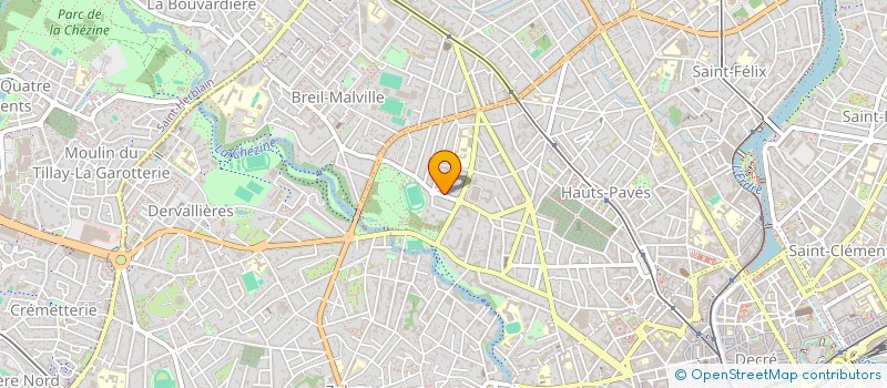 localisation de l'entreprise MONSIEUR GUILLAUME FOUGERAIS  NANTES