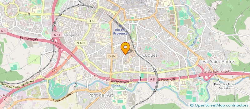 localisation de l'entreprise MONSIEUR GUILLAUME FOUGERES à AIX-EN-PROVENCE