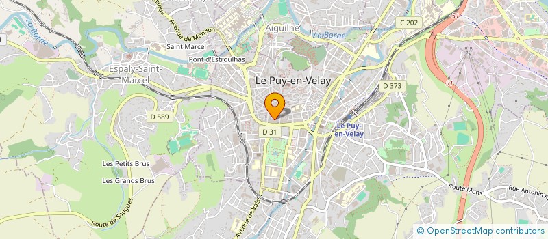 localisation de l'entreprise MONSIEUR GUILLAUME FOURCADE à LE PUY-EN-VELAY
