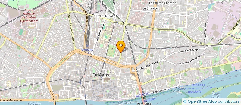 localisation de l'entreprise MONSIEUR GUILLAUME FOURCAUT à ORLEANS