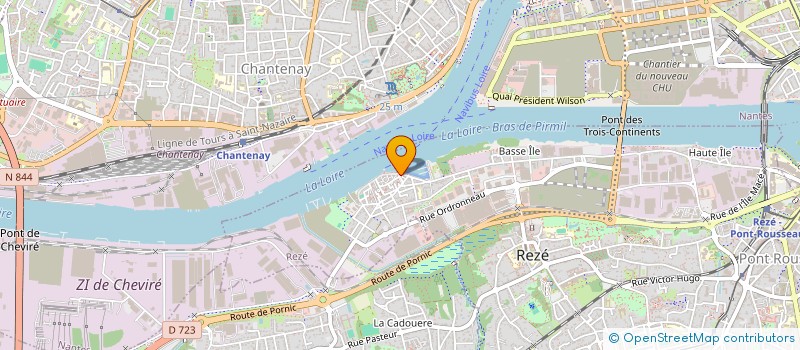 localisation de l'entreprise MONSIEUR GUILLAUME FOURNEL  REZE