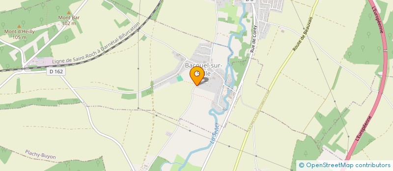 localisation de l'entreprise MONSIEUR GUILLAUME FOURNIER  BACOUEL-SUR-SELLE