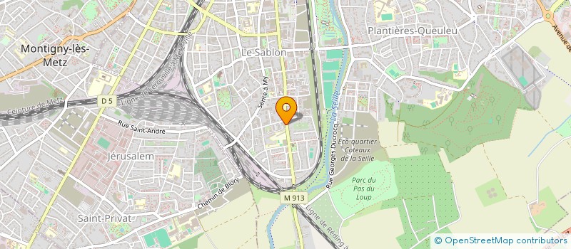 localisation de l'entreprise MONSIEUR GUILLAUME FOURNIER  METZ