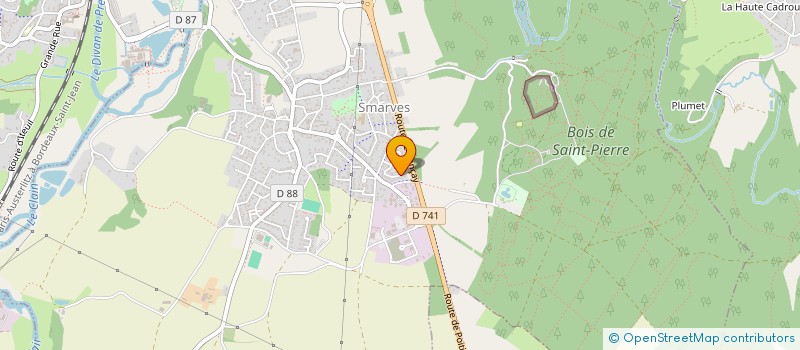 localisation de l'entreprise MONSIEUR GUILLAUME FOURNIER  SMARVES