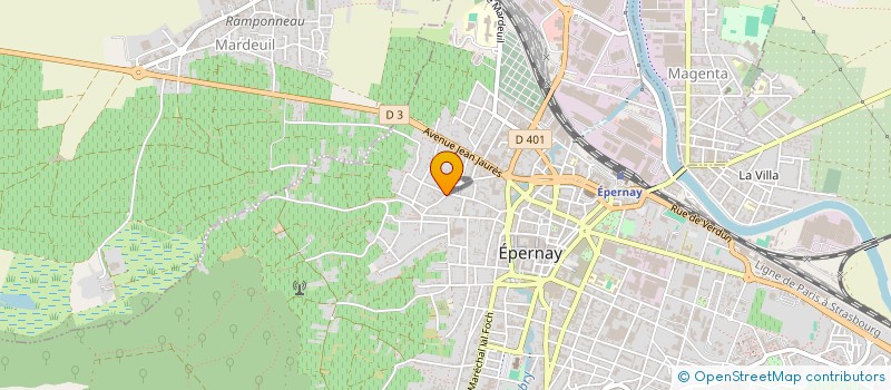 localisation de l'entreprise MONSIEUR GUILLAUME FOURT  EPERNAY