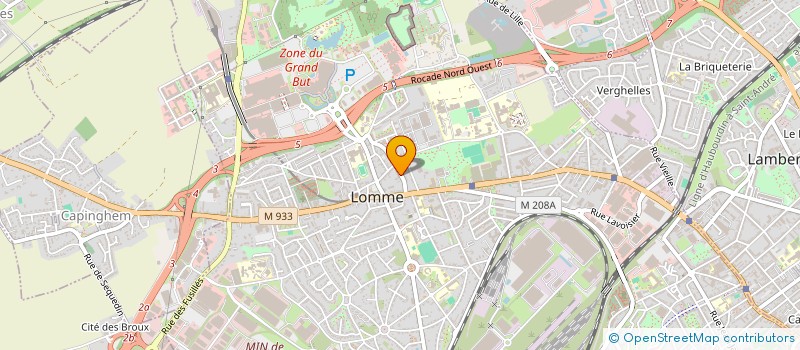 localisation de l'entreprise MONSIEUR GUILLAUME FOURTAUX  LILLE