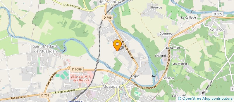 localisation de l'entreprise MONSIEUR GUILLAUME FOURTOUT  SAINT-FRONT-DE-PRADOUX